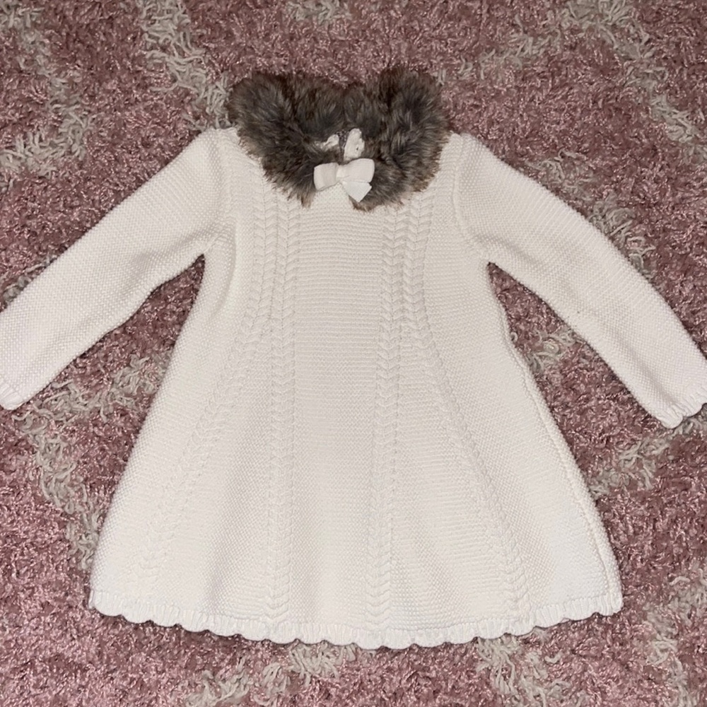 Girls sweater dress